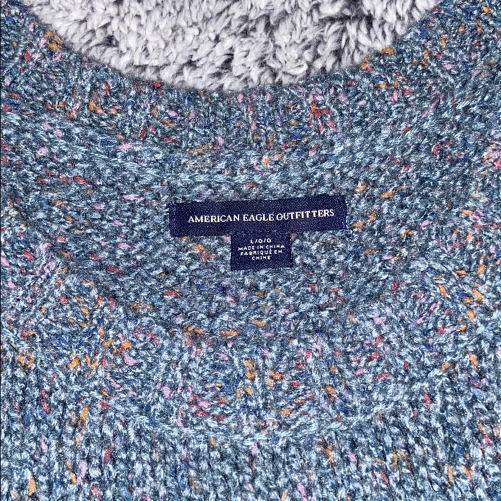 Ae Boxy Side-Zip Pullover Sweater - image 4